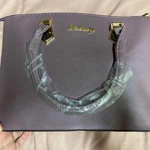 NWOT Purple Dressy Handbag & Crossbody Bag
